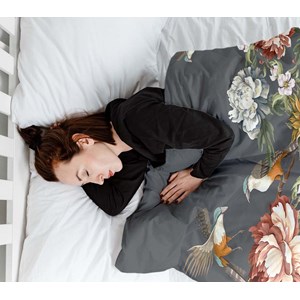 Couverture lestée floral 135x200 8kg