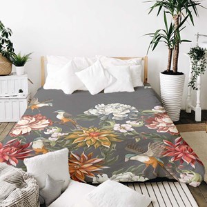 Couverture lestée floral 150x220 12kg