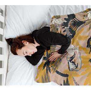 Couverture lestée floral 150x220 6kg