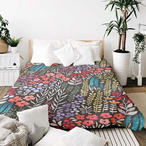Couverture lestée floral 135x200 12kg