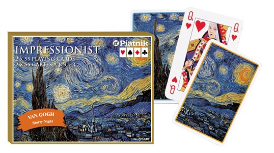 Cartes thématiques - van gogh - nuit et