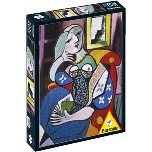 Puzzle - picasso - femme avec un livre
