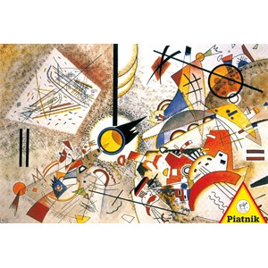 Puzzle - kandinsky - bustling aquarelle