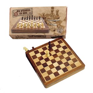 Echiquier pliant 18cm roi 31mm