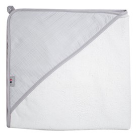 Cape de bain en gaze de coton jeanne