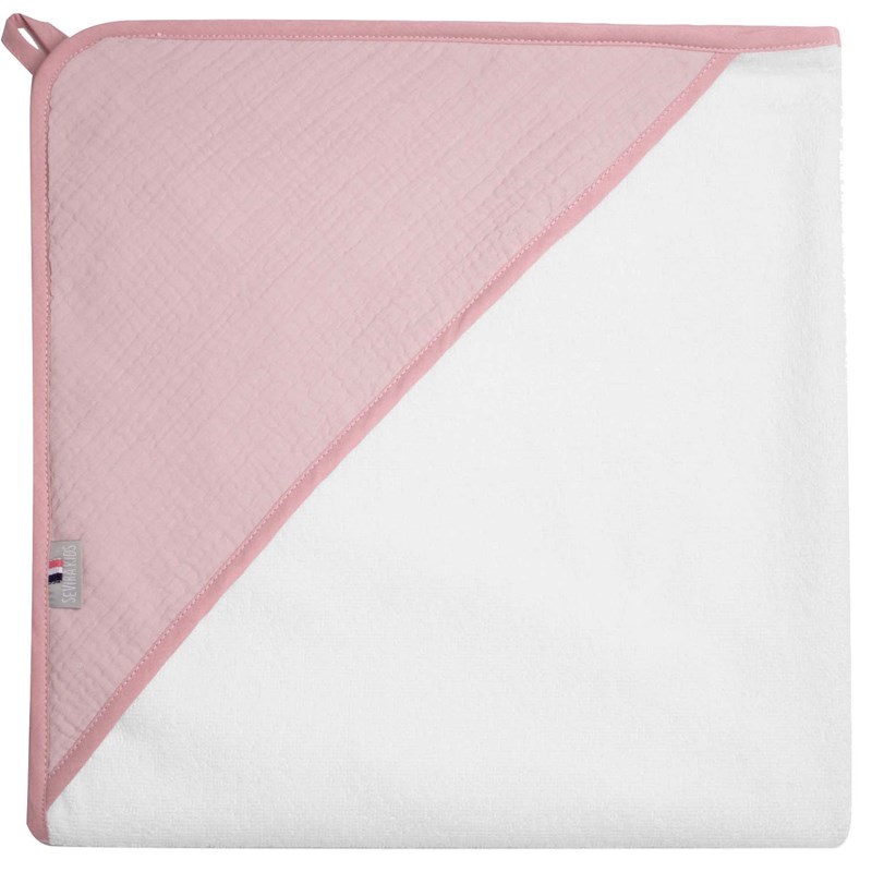 Cape de bain en gaze de coton jeanne