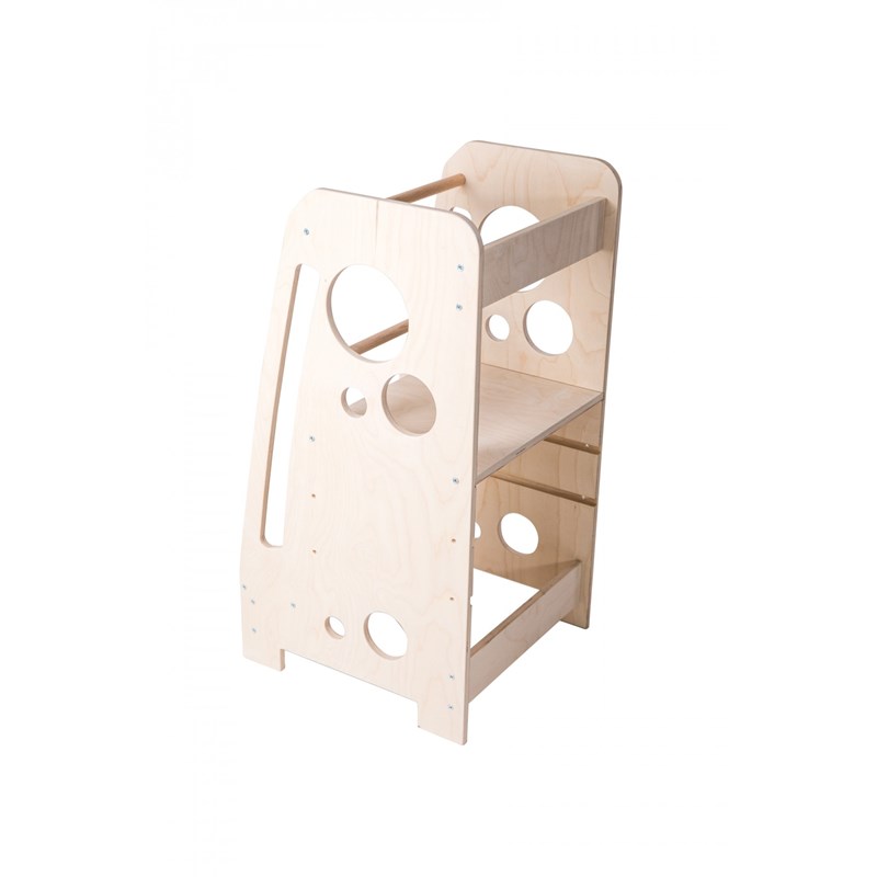 Tour montessori mila bois naturel (PimPamPoum) - Image 2