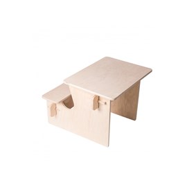 Bureau montessori tom bois naturel