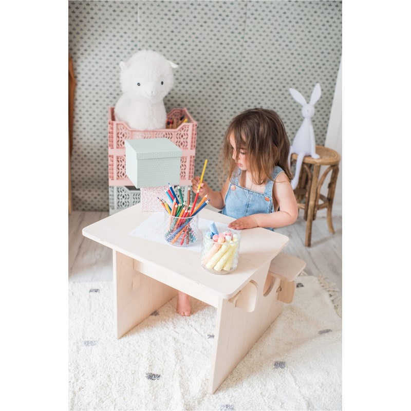 Bureau montessori tom bois naturel (PimPamPoum) - Image 2