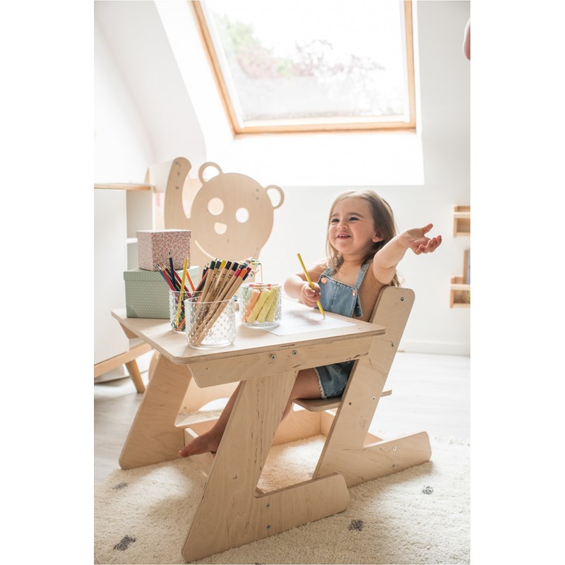 Ensemble table et chaise jane (PimPamPoum) - Image 2