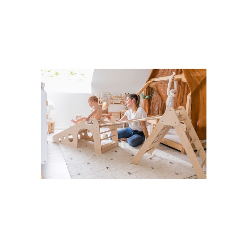 Parcours toboggan, rampe et triangle (PimPamPoum) - Image 1