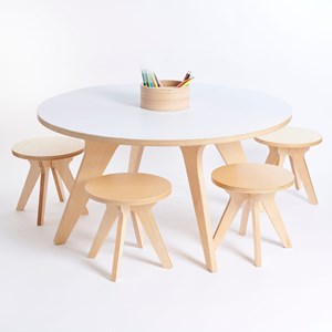 Drawin'table xxl et 4 tabourets