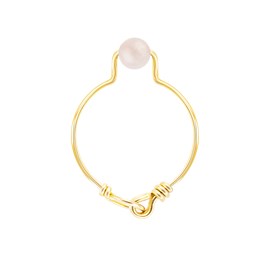 Bague quartz rose taille 52