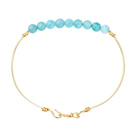 Bracelet aigue-marine taille s
