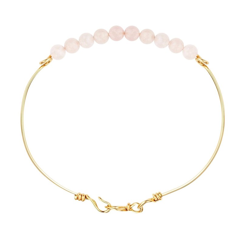Bracelet quartz rose taille s