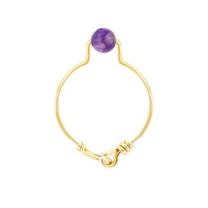 Bague améthyste taille 50