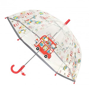 Parapluie enfant transparent, animaux