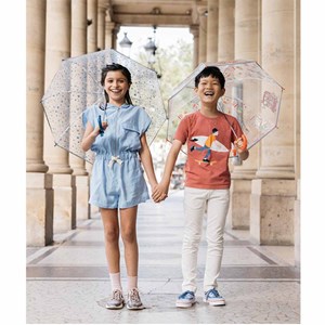Parapluie transparent enfant animaux