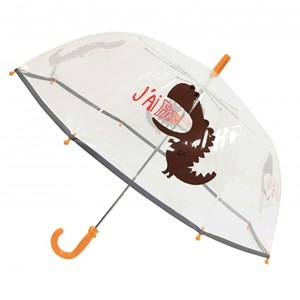 Parapluie enfant transparent, dinosaure