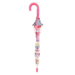 Parapluie enfant transparent papillon