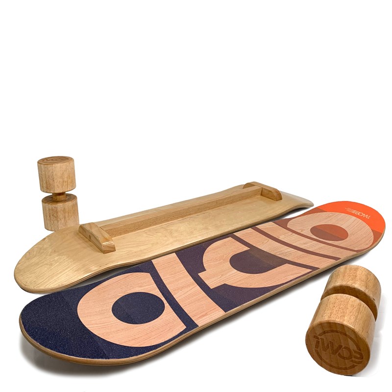 Twob - Balance board twob decade bleu - orange