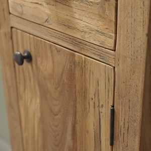 Colonne en teck recyclé