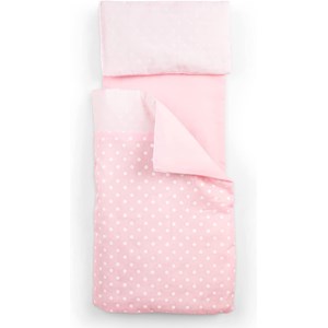 Lit de poupée en bois blanc