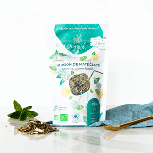 Maté glacé menthe citron bio - 70g