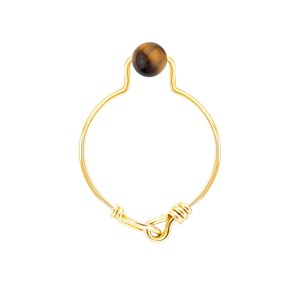 Bague œil-de-tigre taille 56