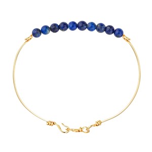 Bracelet lapis lazuli taille m