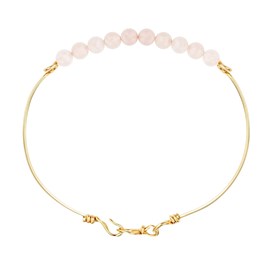Bracelet quartz rose taille xs