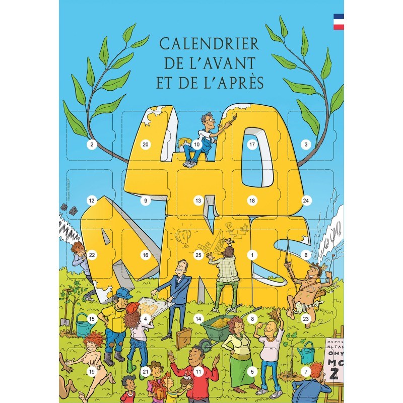 Calendrier Evènement - Calendrier avant ou après 40 ans