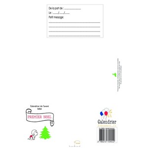 Calendrier de l'avent mon premier noel