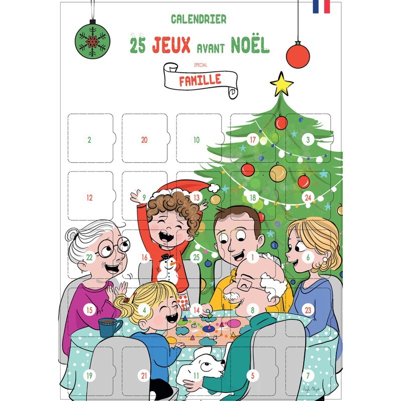 Noël Enfants Calendrier de l'Avent Surprise Coffret Cadeau Enfant Ensemble  de Jouets Enfant