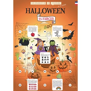 Calendrier halloween 25 farces