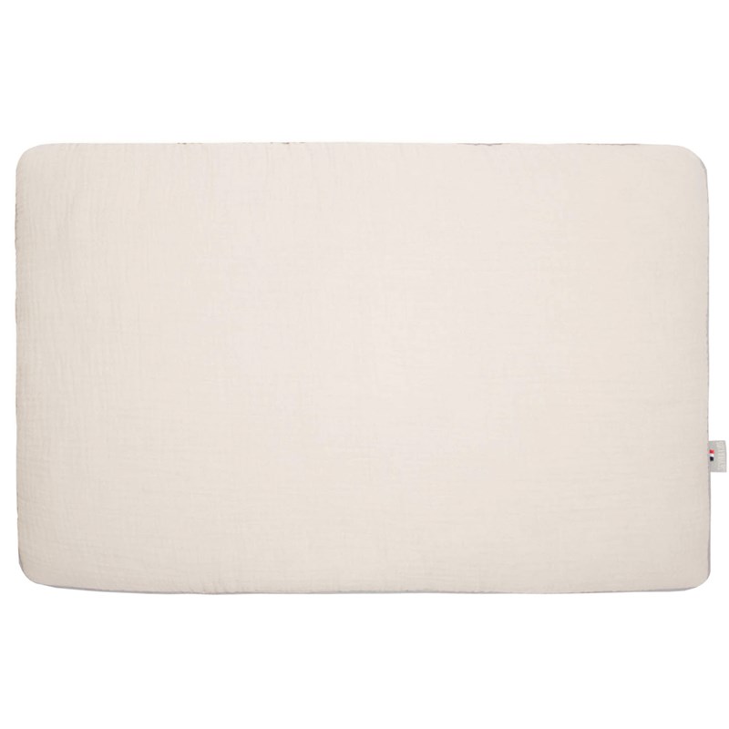 Oreiller plat en gaze de coton jeanne