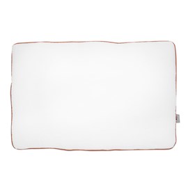 Oreiller plat en gaze de coton, jeanne