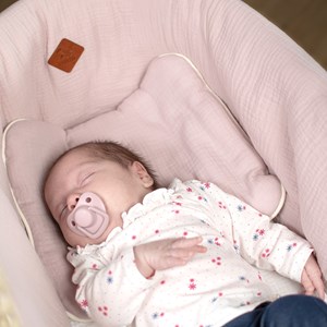 Oreiller plat en gaze de coton jeanne