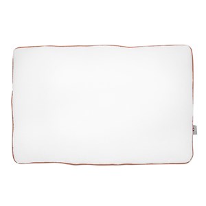 Oreiller plat en gaze de coton, jeanne