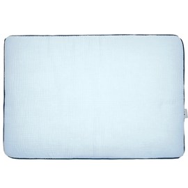 Oreiller plat en gaze de coton jeanne
