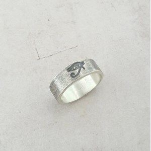 Bague ethnique oeil d'horus taille 50