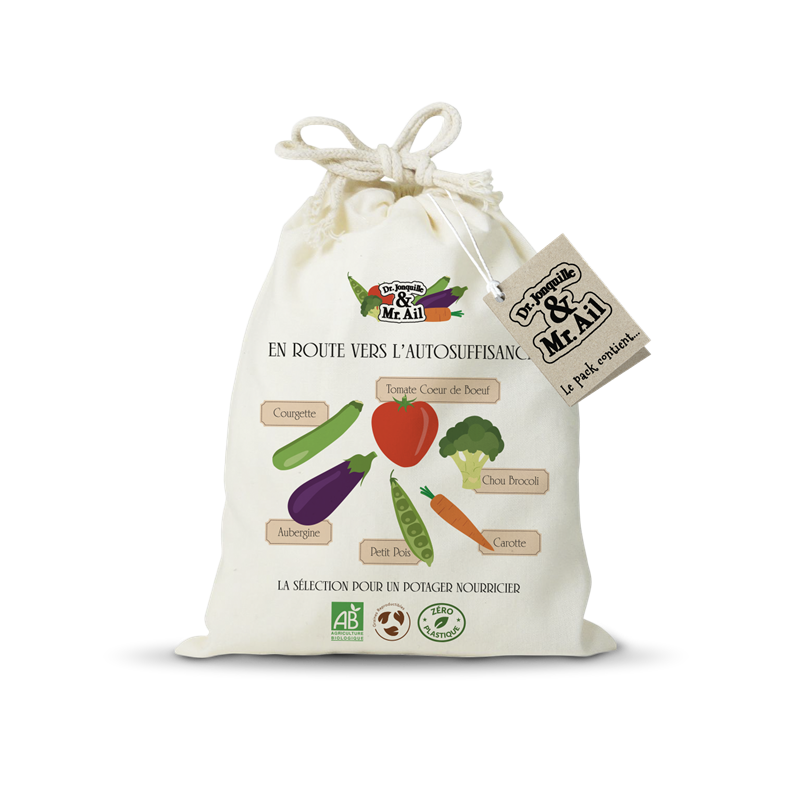 Kit de graines bio - en route vers l'autosuffisance