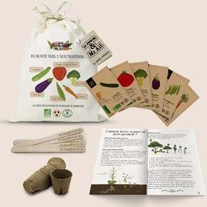 Kit de graines bio - en route vers l'autosuffisance