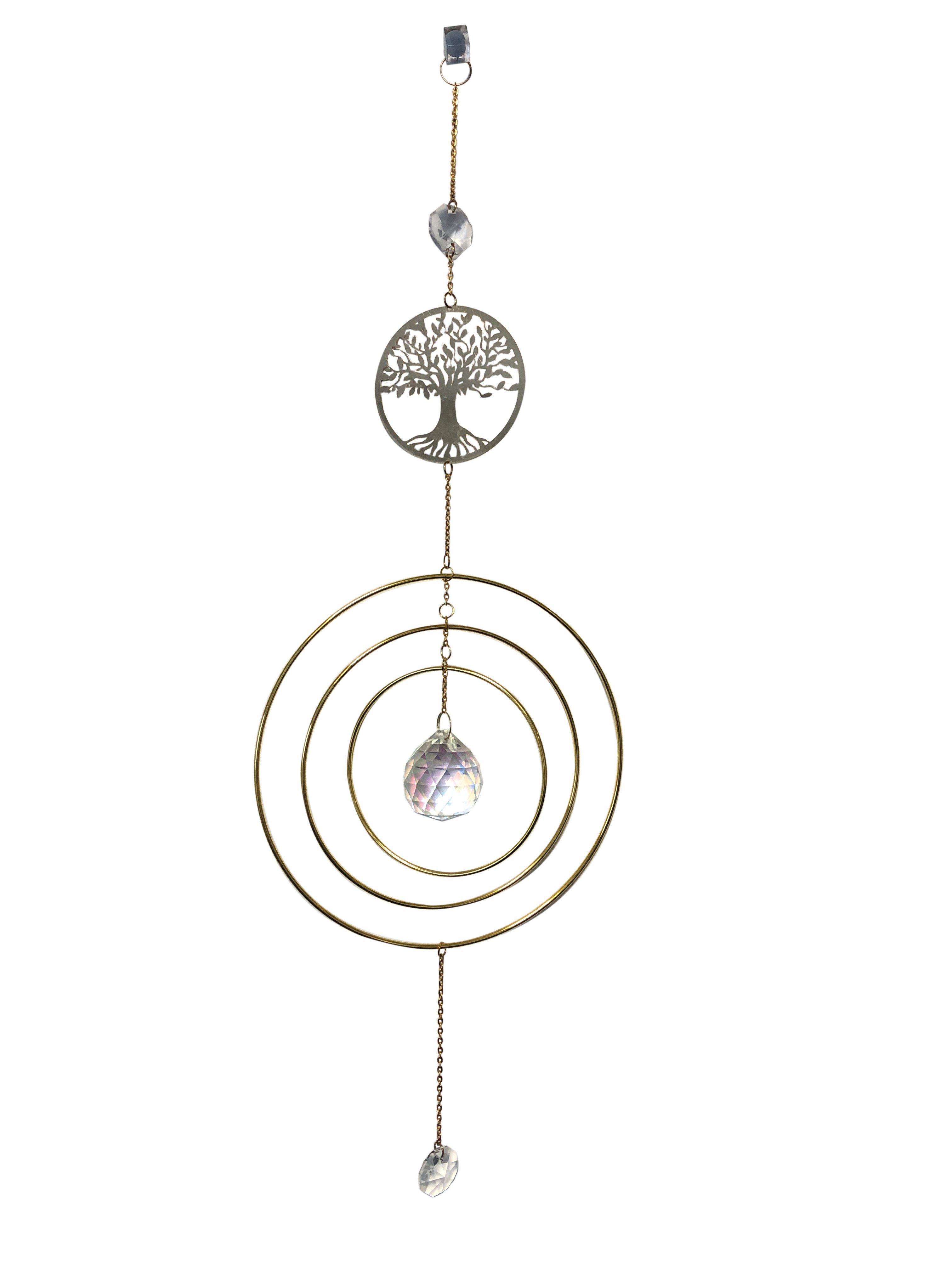 Generic - 3 pièces attrape-soleil arbre de cristal décoratif arc