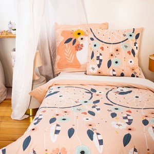 Housse de couette 140x200 prunellia + ta
