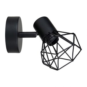 Applique spot orientable diamont noir