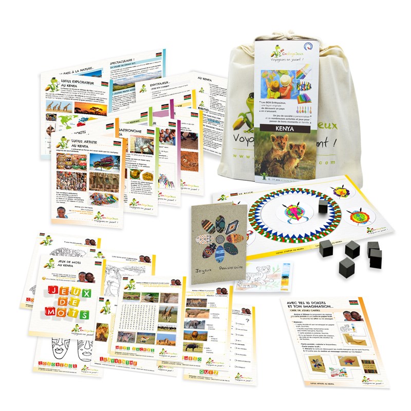 Voyageons en jouant kenya