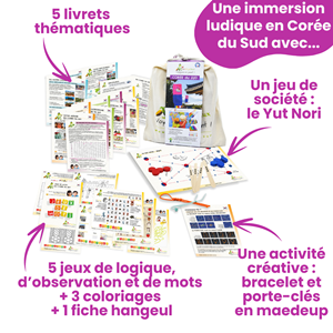 Voyageons en jouant corée du sud