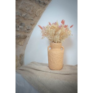 Bouquet fleurs séchées - blush