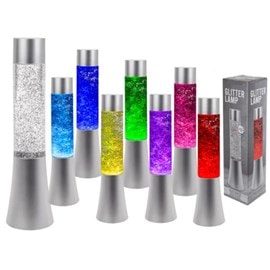 Lampe led déco rvb à paillettes